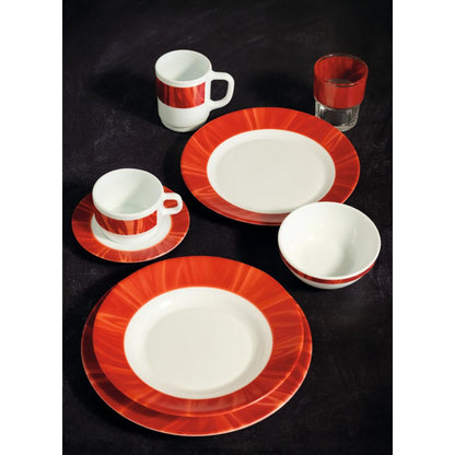 NATURA Stapelschale - Ø 17 x 7 cm - Inhalt 92,5 cl - Rot