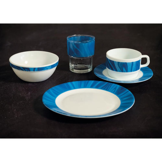 NATURA Teller tief - Ø 23 cm - Blau