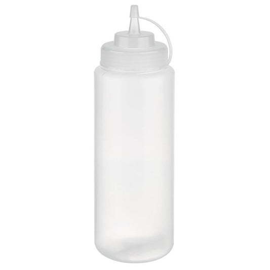 Quetschflasche 1,025 l - PE - Transparent