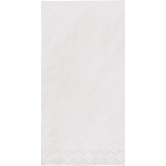 Serviette - 33 x 33 cm - 1/8 Falz - 3 - lagig - Weiß (200 Stk.)
