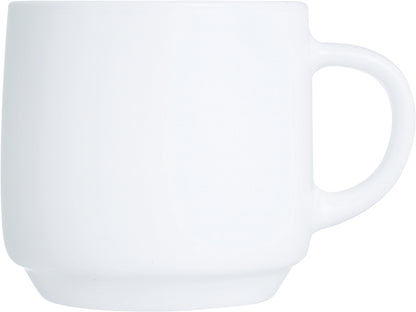 INTENSITY WHITE Kaffee-Obere - Inhalt 19 cl (stapelbar)