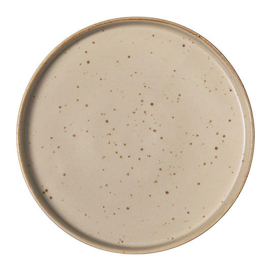 KADEN RUSTIC Teller mit Rand, Dessert Ø 20 x 2,5 cm - Olive