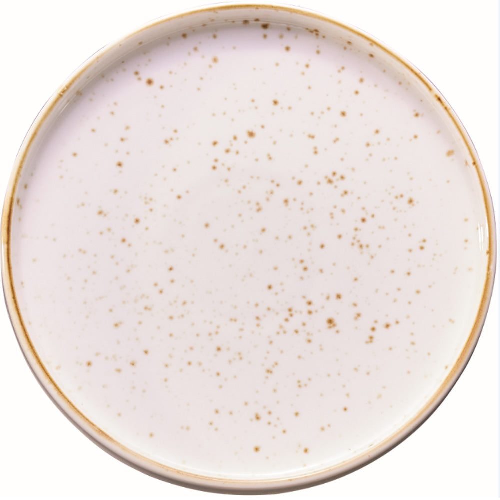 KADEN JAVA Teller mit Rand, Allzweck Ø 13 x 3 cm - Cream