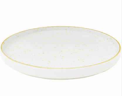 KADEN JAVA Teller mit Rand, Menü Ø 26 x 3 cm - Cream
