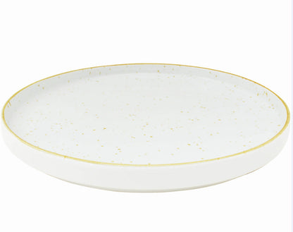 KADEN JAVA Teller mit Rand, Menü Ø 26 x 3 cm - Cream