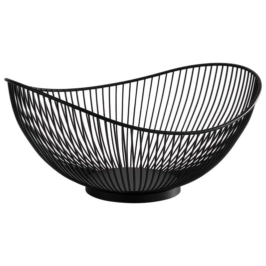 SVART Präsentationskorb 29,5 x 25,5 x 13,5 cm - Metall- Schwarz