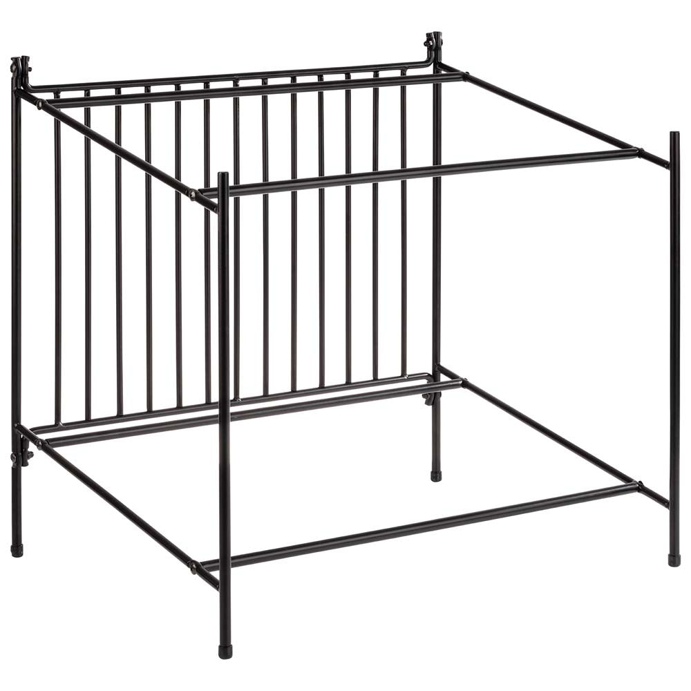 Buffetgestell  GN1/1 + GN1/2 -  Schwarz - Metall