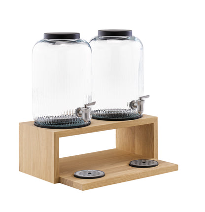 VALO Getränkespender - 2 x 7 Liter - 43,5 x 21 x 46,5 cm
