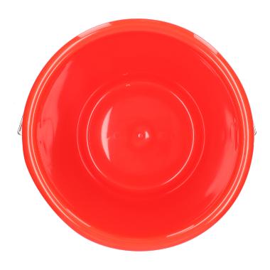 Kunststoffeimer - 28,5 x 27,5 cm - mit Henkel -  10 l -  Rot