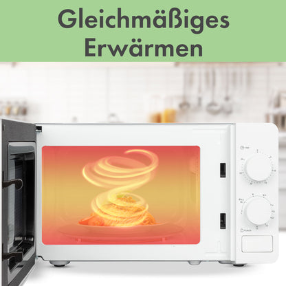 Mikrowelle MW 7885 Solo - 17 Liter - 700 Watt /Weiß
