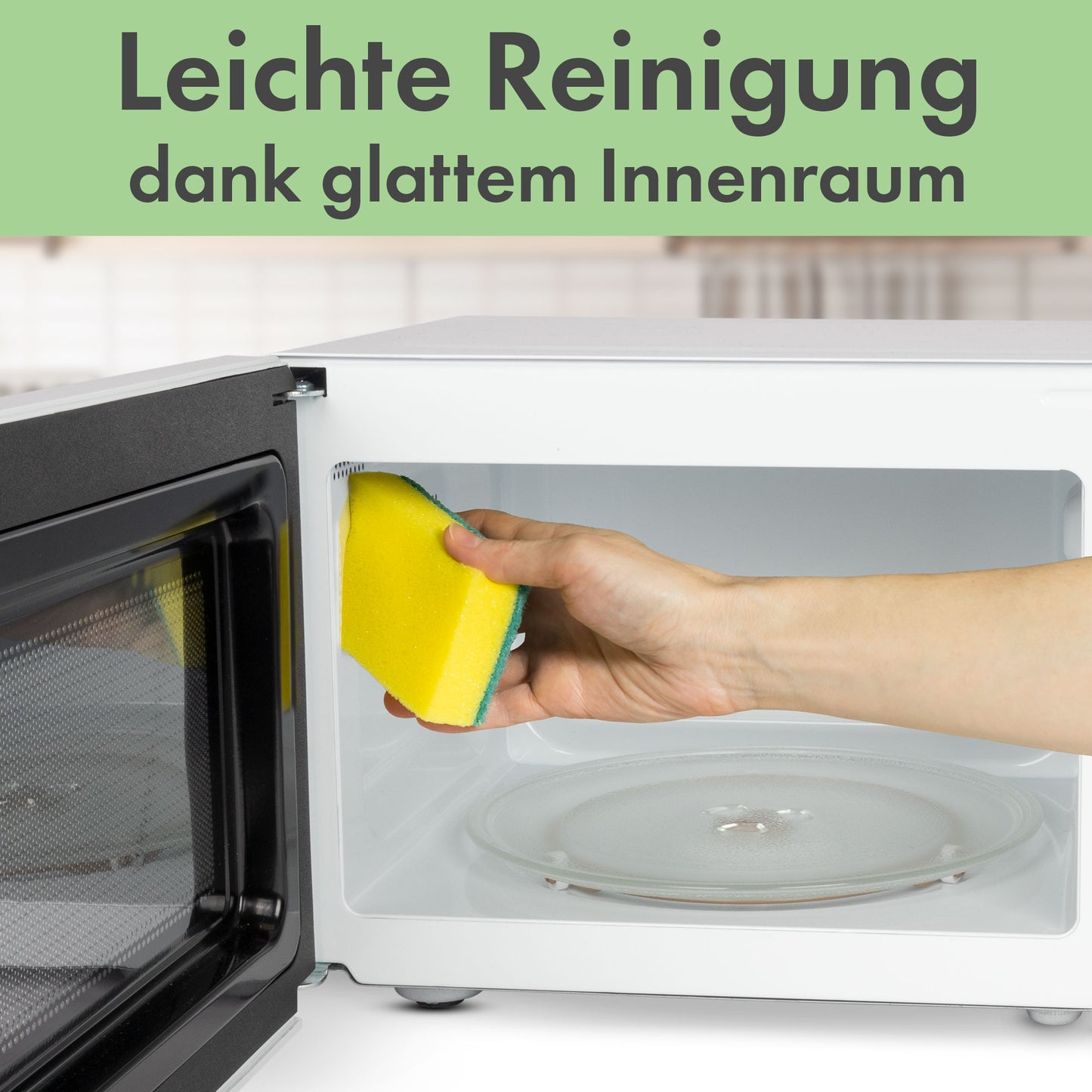 Mikrowelle MW 7885 Solo - 17 Liter - 700 Watt /Weiß