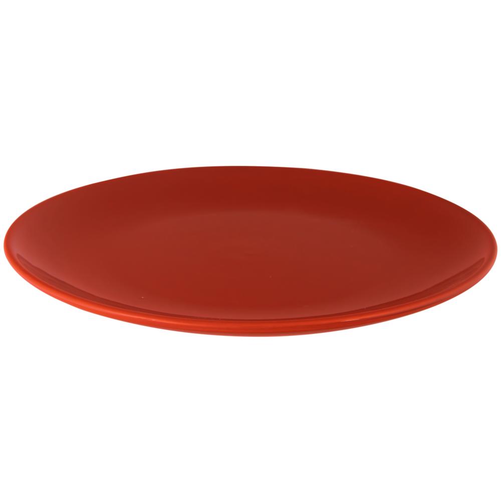 NANA Dessertteller - Coupform - (Ø 21 cm) - Kaminrot