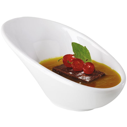 FRIENDLY Schale - 4cl - (11,5 x 6 x 5,5 cm) - PET- Weiß