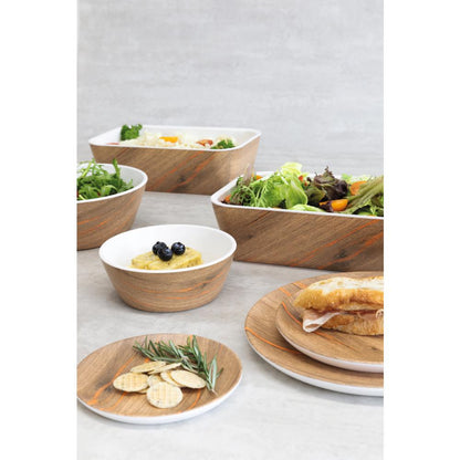 CRAZY WOOD Tablett GN 1/2 - Melamin