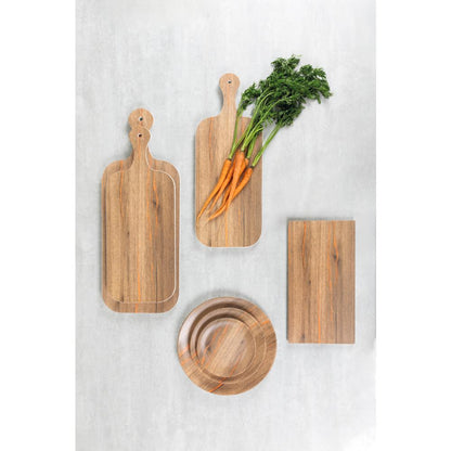 CRAZY WOOD Tablett GN 1/2 - Melamin