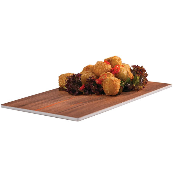 CRAZY WOOD Tablett GN 1/2 - Melamin