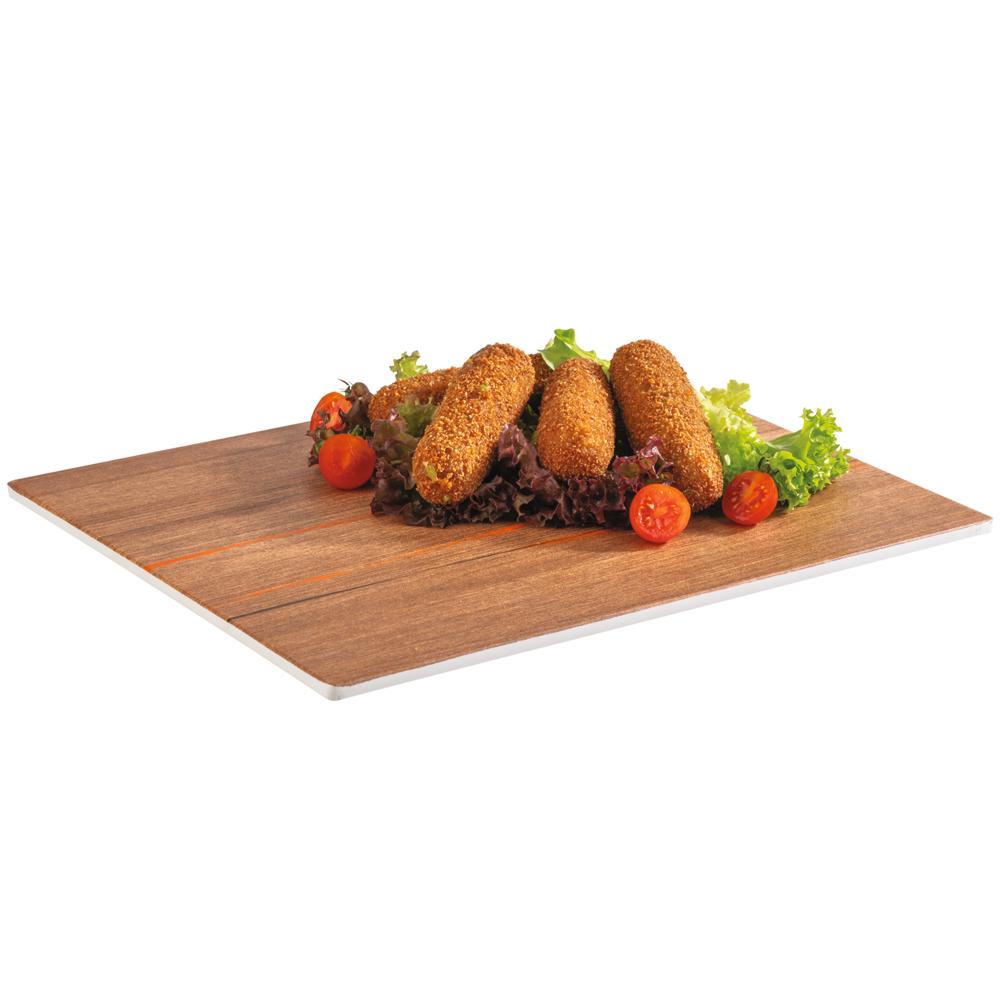 CRAZY WOOD Tablett GN 1/2 - Melamin
