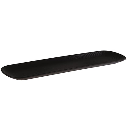 NERO Tablett GN 2/4 - Melamin - Schwarz