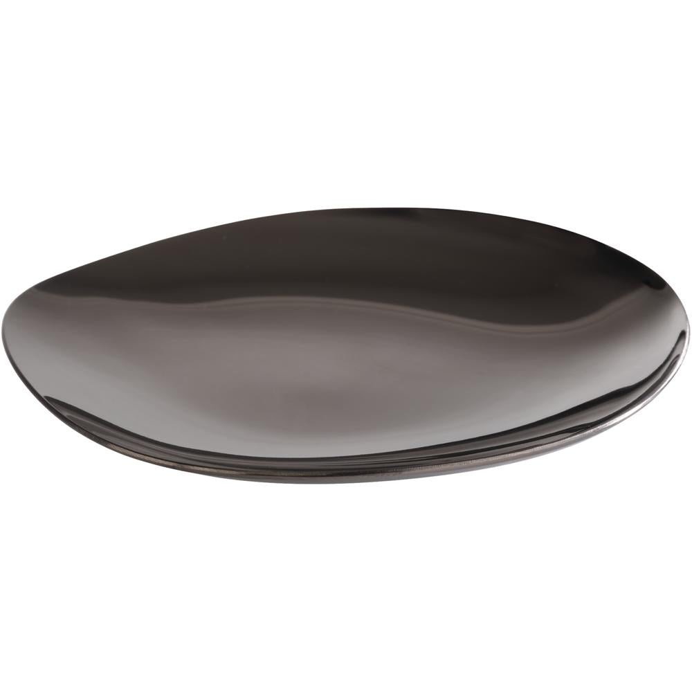 PEBBLES Teller (4-teilig) - 9 x 9 cm - Schwarz