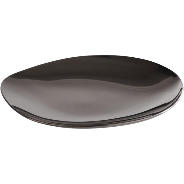 PEBBLES Teller (4-teilig) - 9 x 9 cm - Schwarz