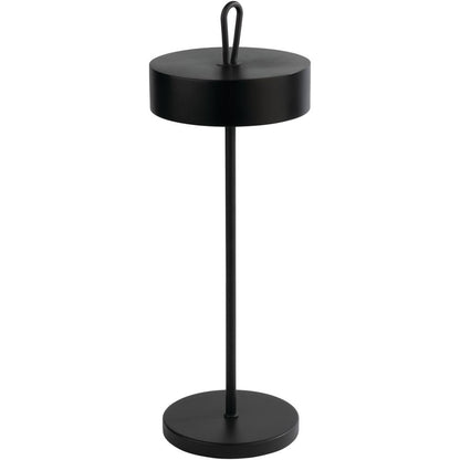 CLEO Tischleuchte - (Ø 12 x 30,5 cm) - Schwarz - Metall