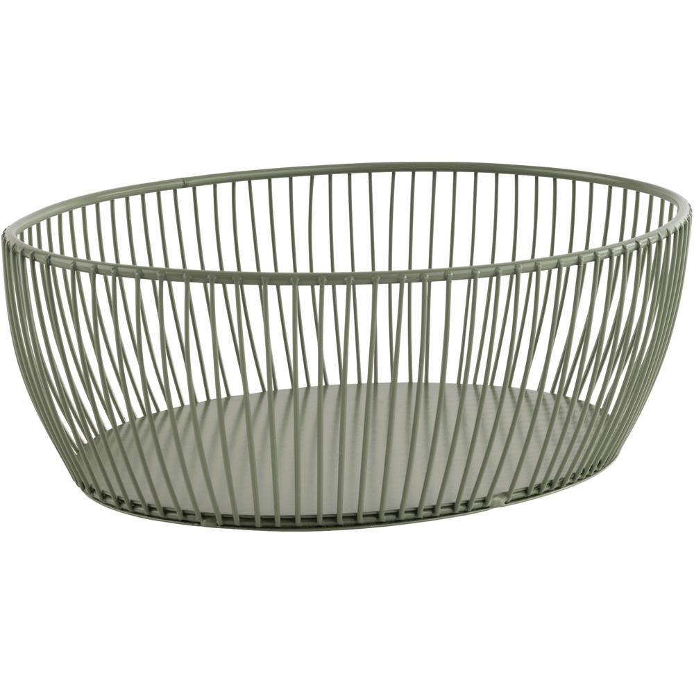 SVART Korb - 24 x 19 x 8 cm - Metall - Grün