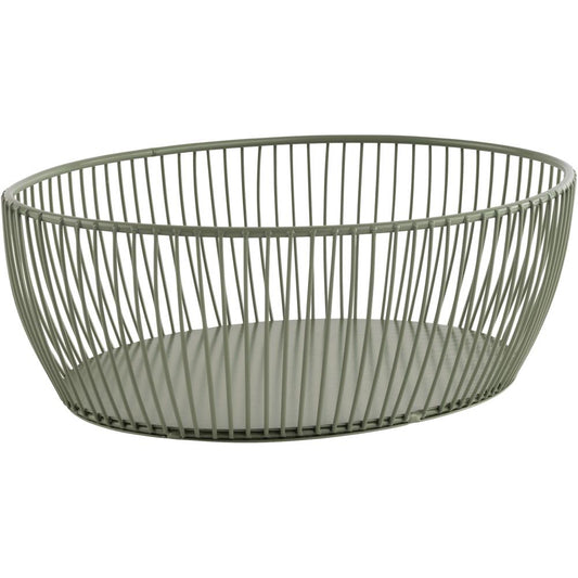 SVART Korb - 24 x 19 x 8 cm - Metall - Grün