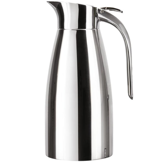 DIAMANT Edelstahl-Thermokanne mit Klappdeckel - 1,5 L
