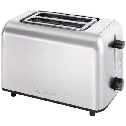 BASICLINE Toaster TA 3822 - 2 Schlitze - Edelstahl