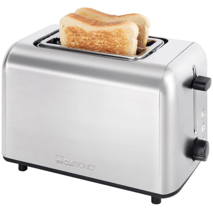 BASICLINE Toaster TA 3822 - 2 Schlitze - Edelstahl