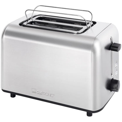 BASICLINE Toaster TA 3822 - 2 Schlitze - Edelstahl