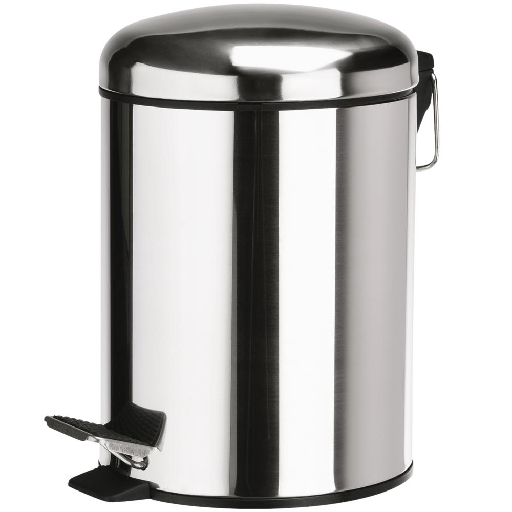 Pedaleimer 3 l - Edelstahl