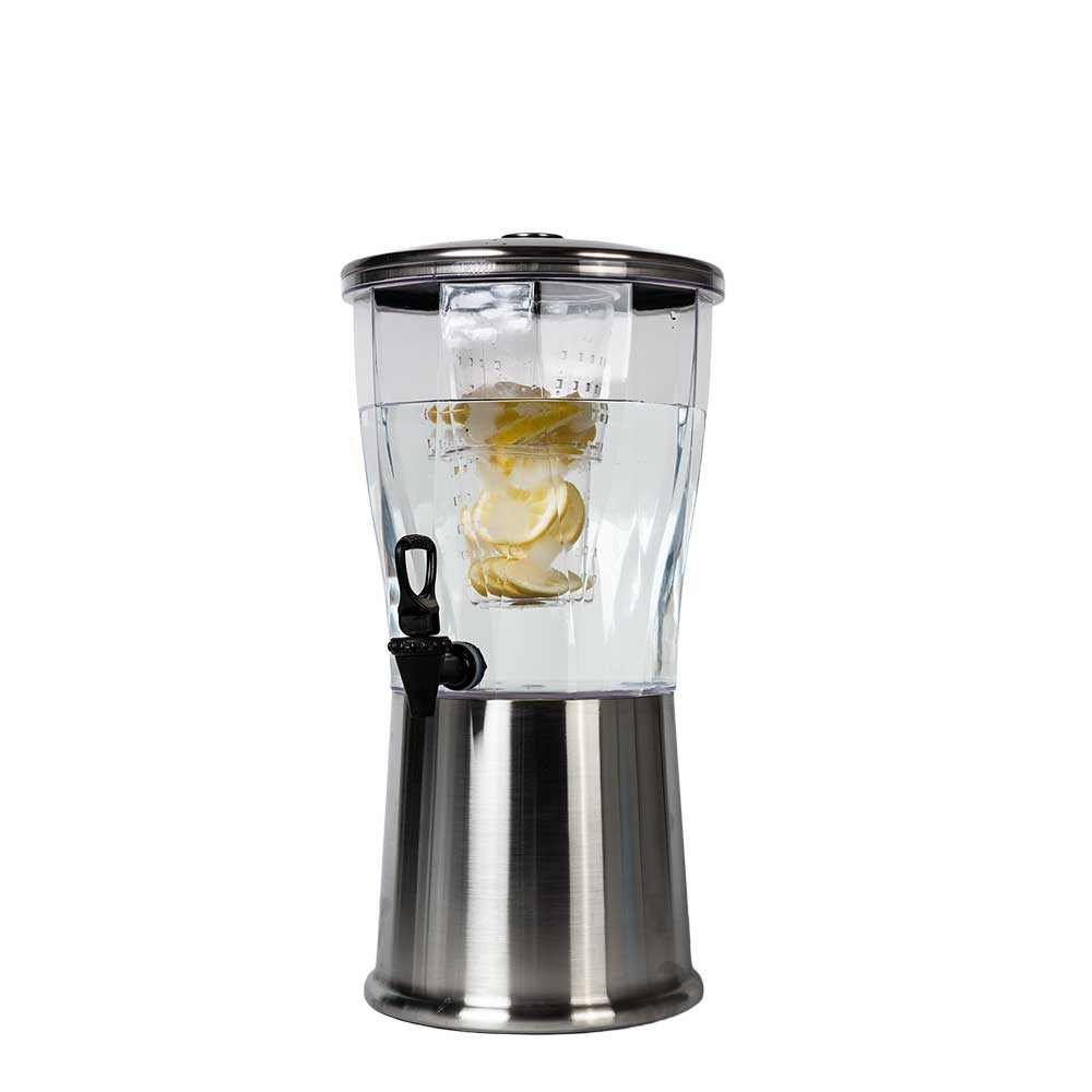 Getränkespender 10 Liter mit Infuser & Zapfhahn  BPA-frei (Tritan)
