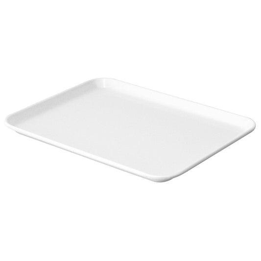 Melamin-Platte 42 x 28 cm - weiß