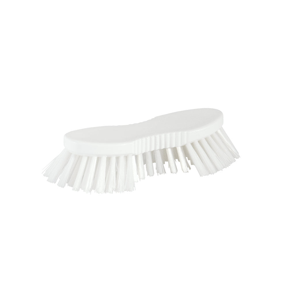 Waschbürste 20,5 x 7 cm (40/25 mm - Ø 0,6 mm) - Weiß