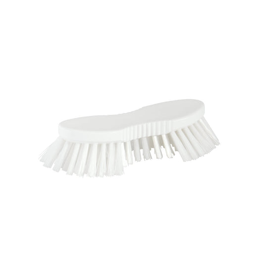 Waschbürste 20,5 x 7 cm (40/25 mm - Ø 0,6 mm) - Weiß
