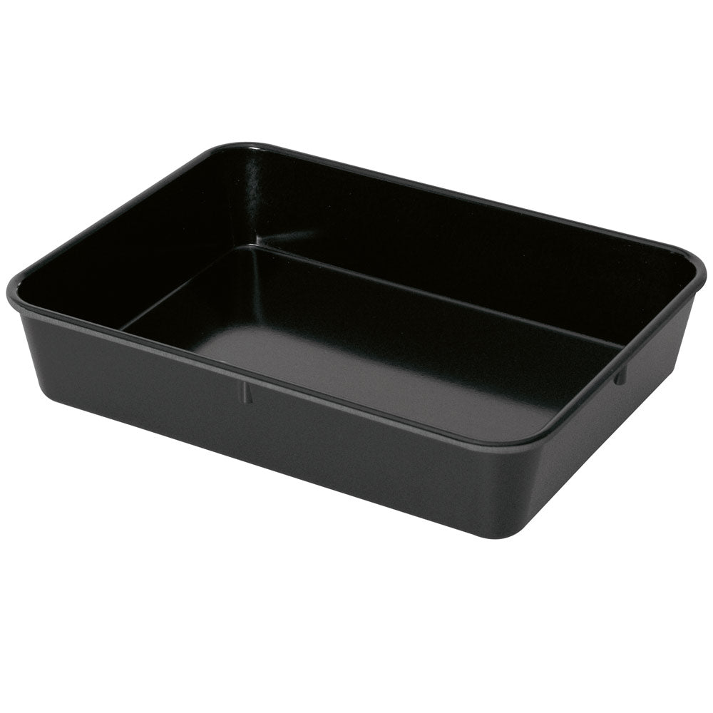 Melamin-Becken 30 x 19 x 8 cm - schwarz
