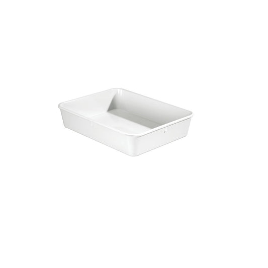 Melamin-Becken 28 x 21 x 6 cm - weiß
