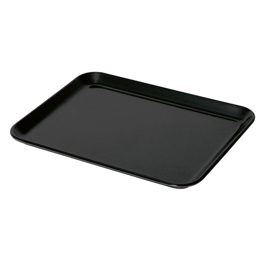 Melamin-Platte 30 x 15 cm - schwarz