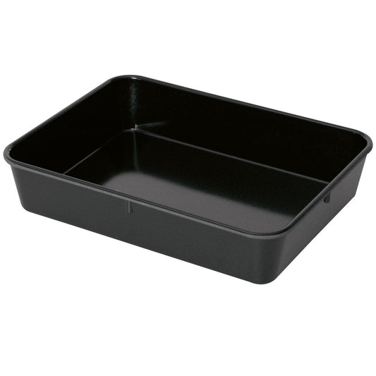 Melamin-Becken 42 x 28 x 10 cm - schwarz