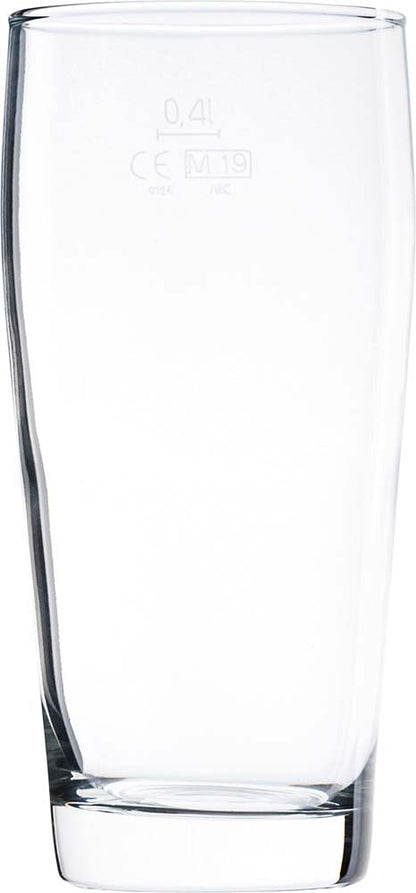WILLI Trinkglas - 47 cl - (Ø 7,6 x 16,5 cm) - geeicht /-/ 0,4 l