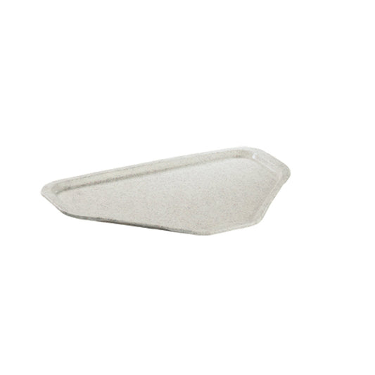 Serviertablett TRAPEZ 48 x 34 cm - Massivgrau