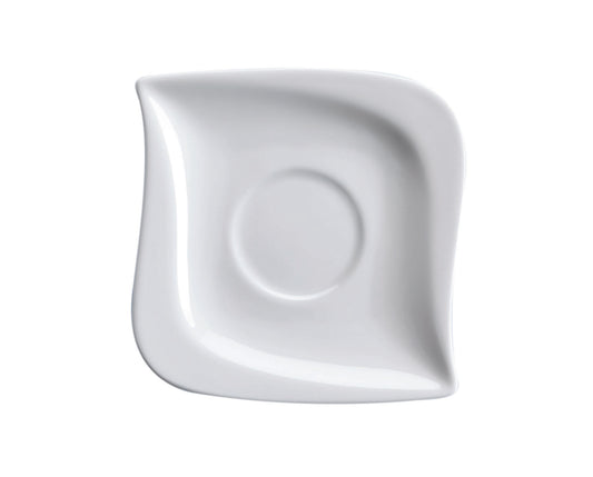 LA MUSICA Kaffee-Untertasse - (13,5 × 13,5 x 1,5 cm)