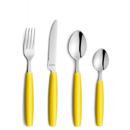 PIXEL Kuchengabel - 16,9 cm - Lemon