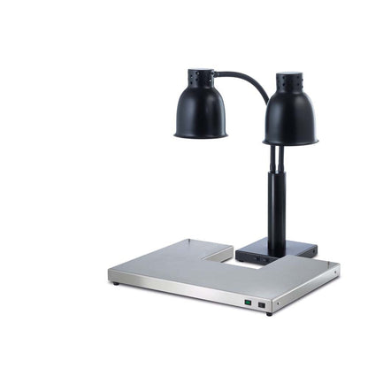Schneidestation für Buffet-Wärmelampe "Dual" - beheizt - ohne Wärmelampe - 60 x 45 x 75 cm