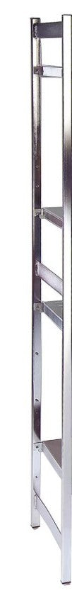 PREMIUM-RACK Aluminium-Seitenteil für Regalsysteme  180 x 50 cm