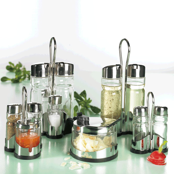 ECONOMY Zucker- und Parmesandose mit Löffel  praktischer Behälter für Zucker & Parmesan