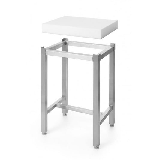 Hackblock mit Untergestell - 50 x 40 x 80 cm